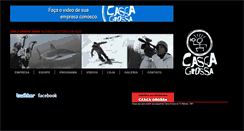 Desktop Screenshot of cascagrossa.com.br